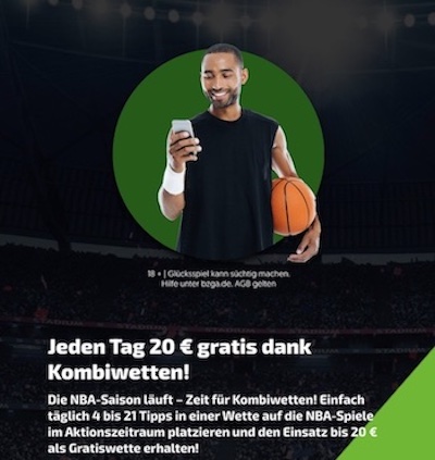 20 Euro NBA Mobilebet
