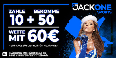 Jackone Bonus für Neukunden