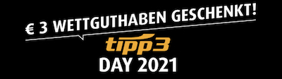 3 euro gratis tipp3 day 2021