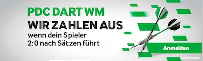 vorzeitige auszahlung zur darts wm bei betway