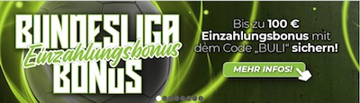 reload bonus von hpybet zum 16. Spieltag der Bundesliga