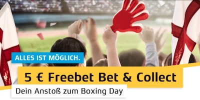 5€ Merkur Freebet zur englischen Premier League