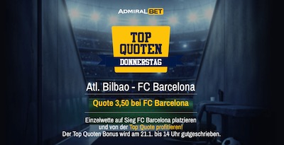 admiralbet top quoten donnerstag athletic bilbao fc barcelona wetten copa del rey pokal