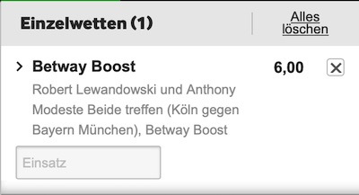 betway super boost quote lewandowski modeste treffen