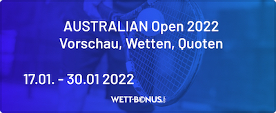 australian open 2022 wetten quoten vorschau angebote