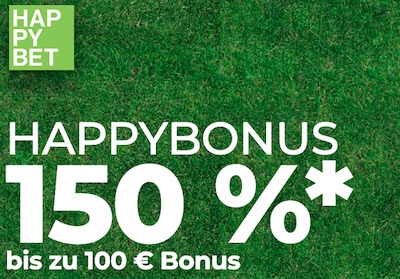 Wette ab sofort mit Paypal bei Happybet!