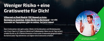 Nutze die Mobilebet Freebet für deine Wetten in der englischen Woche!