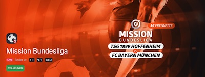 betano mission bundesliga freiwette tsg fcb