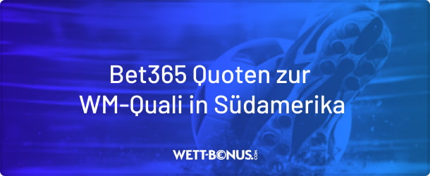 Wetten und Quoten zur Entscheidung in Südamerika