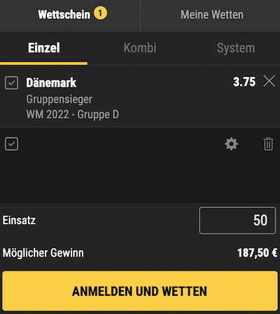 gruppensieger daenemark bwin