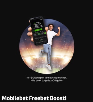 20€ Freebet-Belohnung bei Mobilebet