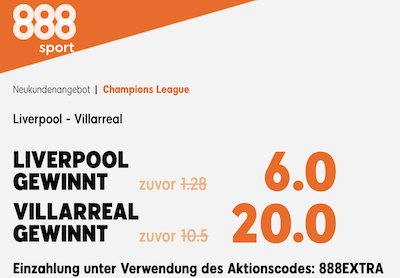 888sport Villarreal Liverpool