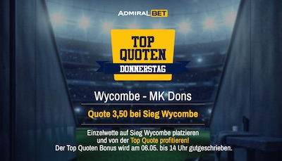 admiralbet top quote wycombe mk dons wetten