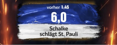 bildbet erhöhte quote schalke st pauli wetten