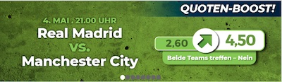 Beide Treffen NEIN zu Quote 4.50 bei Happybet