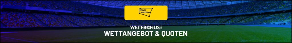 Wetten und Quoten bei Interwetten