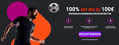 TonyBet Bonus für Sportwetten