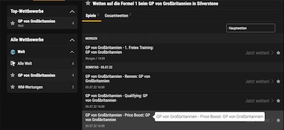 bwin silverstone quoten gp von großbritannien