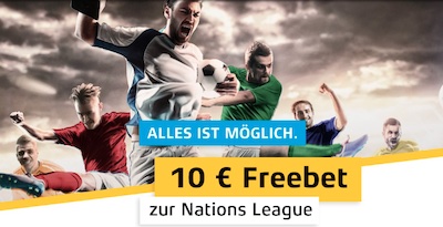 10€ Freiwette zur Nations League von Merkur Sports