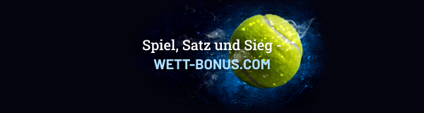 Headerbild wett-bonus.com zum Thema Tennis