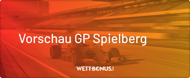 Infos und Quoten zum F1 GP von Spielberg