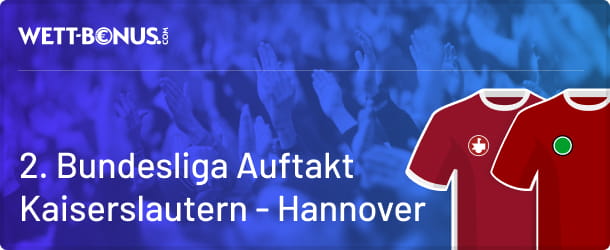 Quoten und News zum Auftakt zwischen Lautern und Hannover