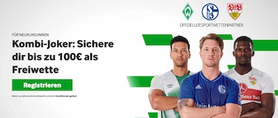 Betway Bonus als Kombi-Joker
