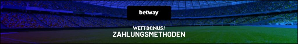 Zahlungsmethoden bei Betway