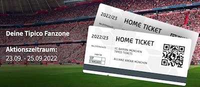 Gewinne Tickets für die Allianz Arena bei der Tipico Fanzone