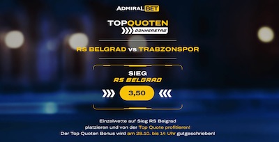admiralbet top roter stern trabzonspor quote