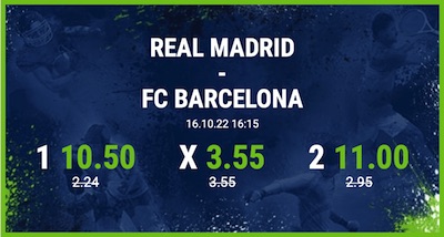 bet at home erhöhte real madrid barcelona quoten el clasico wetten