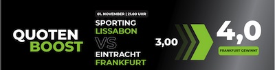 happybet erhöhte sporting lissabon eintracht frankfurt quote