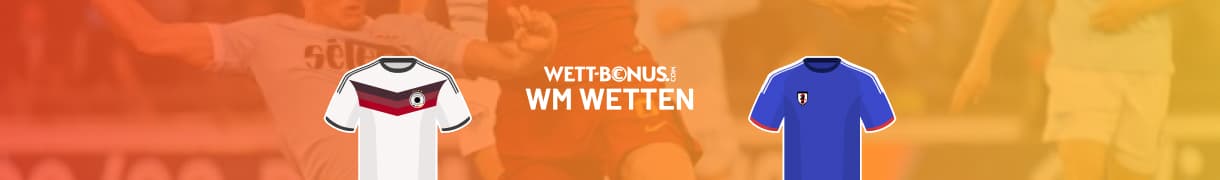 WM Spiel Deutschland - Japan mit Quotenvergleich und Tipps