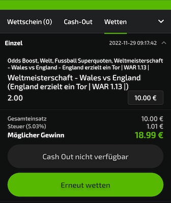 England trifft gegen Wales zu Quote 2.0 bei Mobilebet