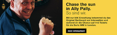 Bei Interwetten könnt ihr Dart WM Tickets gewinnen!