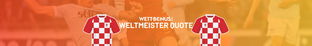 Headerbild zu einem Artikel über die Weltmeister Quote auf Kroatien