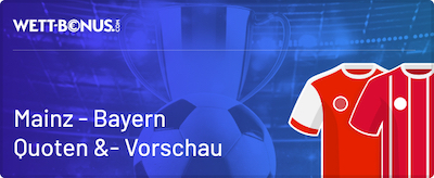 mainz bayern wetten quoten vorschau promos pokal