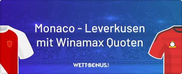 Winamax Quoten zum EL-Rückspiel Monaco vs. Leverkusen