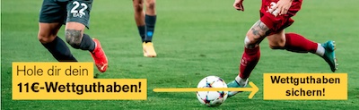 Hol dir den 11€ Interwetten Gutschein zum Achtelfinale der Champions League