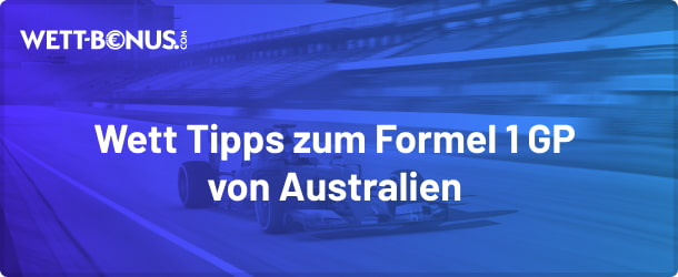 Bild zum Thema Wett Tipps zum GP von Australien 2023