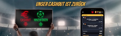 Cashout Comeback bei Winamax!