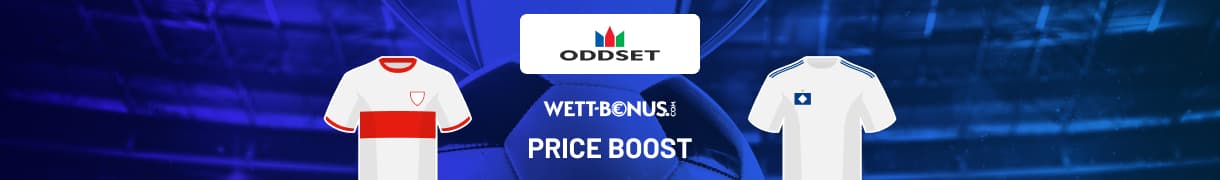 Infos zu den ODDSET Price Boosts zu Stuttgart - HSV