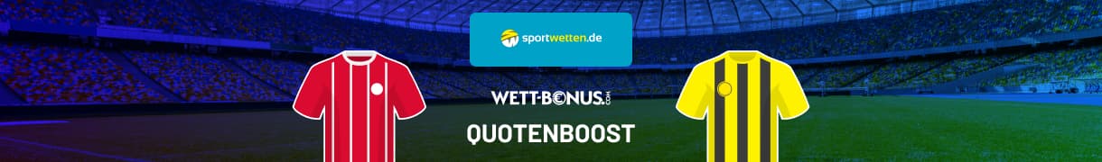 Zwei Boosts zu Bayern und Dortmund warten bei sportwetten.de
