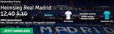 300% Boost bei Tipico auf Sieg Real Madrid!