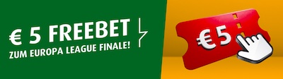 5€ Freebet von tipp3 zum Europa League Finale