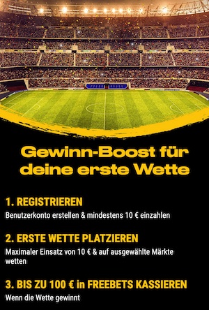 Bwin boostet die Quote auf einen Bayern-Sieg gegen ManUnited auf 10.0