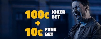 100€ Jokerbet als ADMIRALBET Bonus