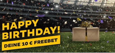 Cashpoint Freebet zum Geburtstag