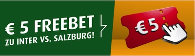 tipp3 verschenkt zu inter vs salzburg eine 5€ freebet