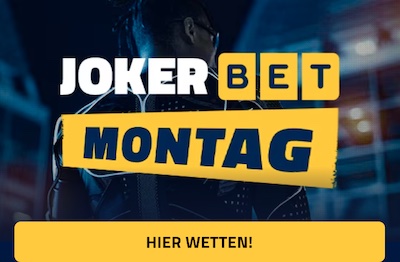Wöchentliche 10€ Wette ohne Risiko beim ADMIRALBET JokerBet Montag!